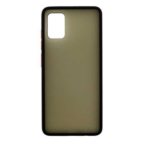 Чехол Zibelino Plastic Matte для Samsung Galaxy A51 (A515) Black в Билайн