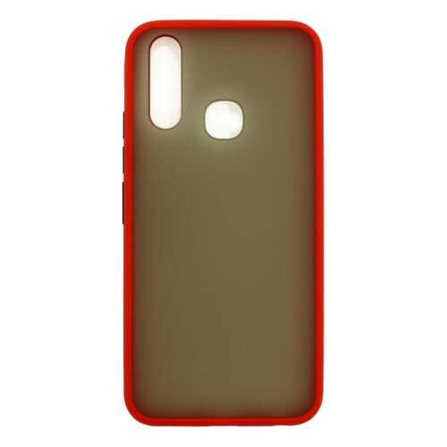 Чехол Zibelino Plastic Matte для Vivo Y17/ Y3/ Y15/ Y12/ Y11/ U10/ U3X Red в Билайн