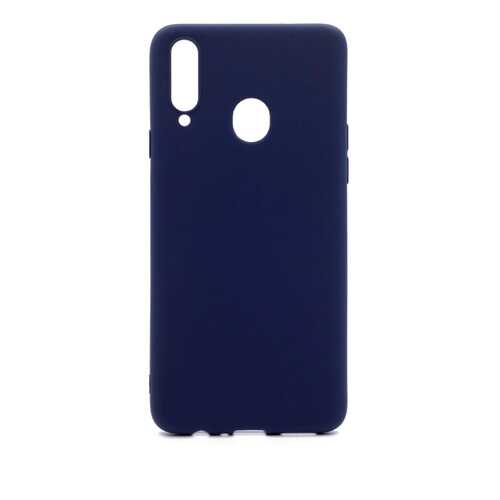 Чехол Zibelino Soft Matte для Samsung A20s (A207) Blue в Билайн