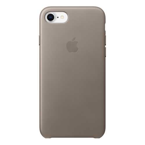 Кейс для Apple iPhone 8 / 7 Leather Case Taupe (MQH62ZM/A) в Билайн