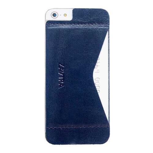 Кошелек-накладка ZAVTRA на iPhone 5/5s Темно-синий в Билайн