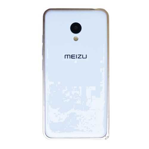 Металлический округлый бампер на пряжке для Meizu M3 / M3 mini / M3s (Золотой) в Билайн