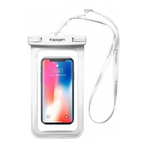 Водонепроницаемый универсальный чехол Spigen Velo A600 Waterproof 000EM23353 (White) в Билайн