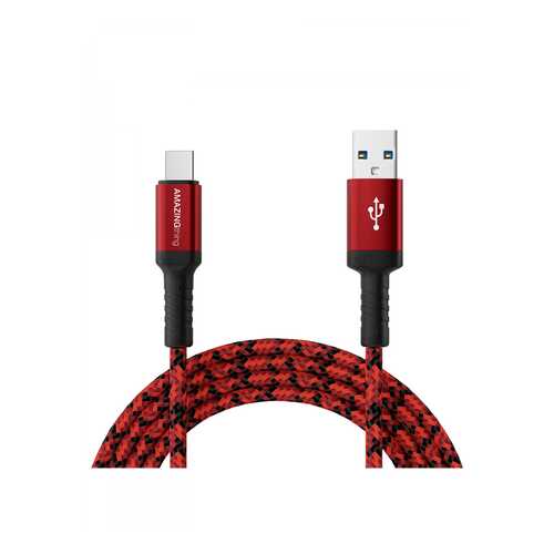 Кабель Amazingthing SupremeLink Bullet Shield USB-Type-C Red 1.2m 3A в Билайн