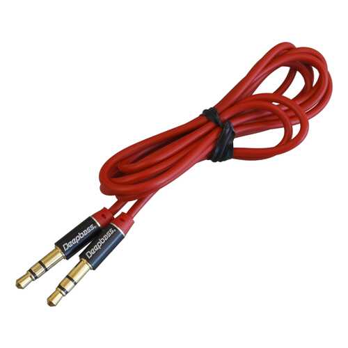 Кабель-AUX AC320 Deepbass 3.5mm Red в Билайн