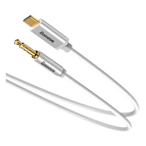 Кабель Baseus Yiven Type-C male To 3.5 male Audio Cable M01 White в Билайн