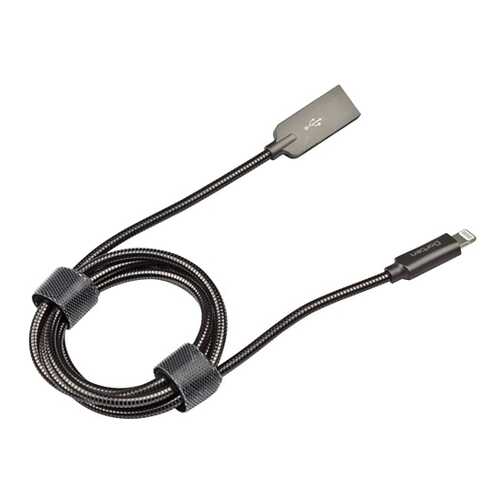 Кабель Dorten DN312500 Steel Series Lightning 1м Black в Билайн