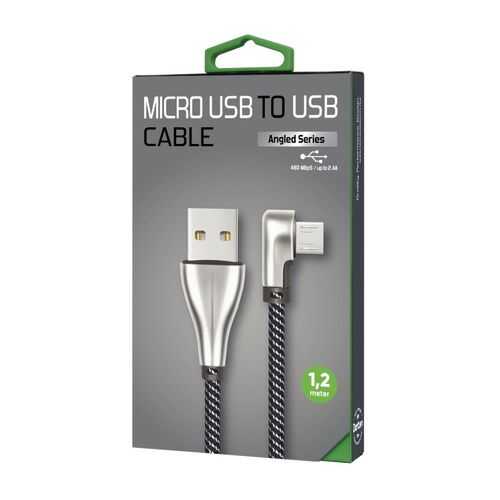 Кабель Dorten Micro USB to USB Cable Angled Series 90° 1,2 м Silver в Билайн