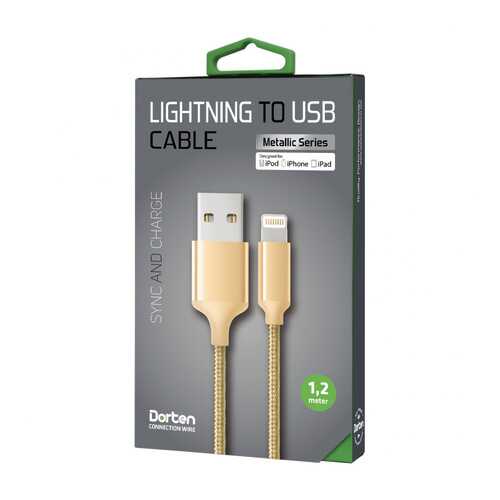 Кабель Dorten Micro USB to USB Cable Metallic Series 1,2 м Gold в Билайн