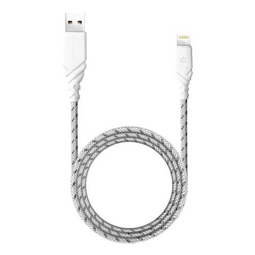 Кабель EnergEA NyloGlitz USB-C to USB-A 1,5 м White в Билайн