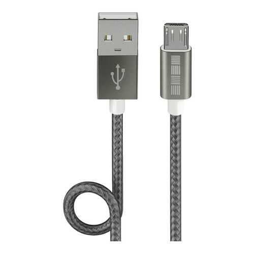 Кабель InterStep microUSB 2м Grey в Билайн