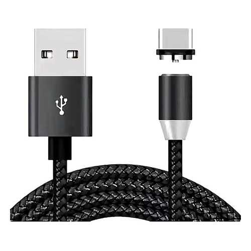 Кабель магнитный Zibelino DC Magnetic USB-USB Type-C (Black) в Билайн