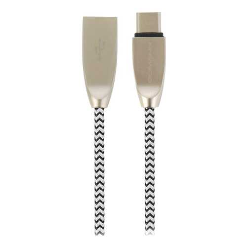 Кабель Qumann 21341 Type-C 3м Silver/Black в Билайн