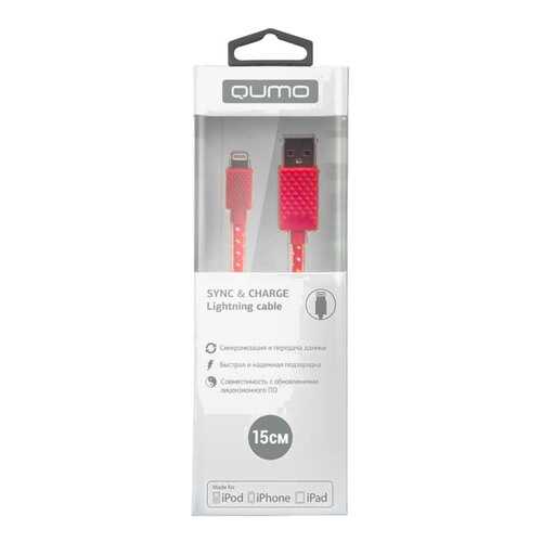 Кабель QUMO Lightning 0,15м Pink в Билайн