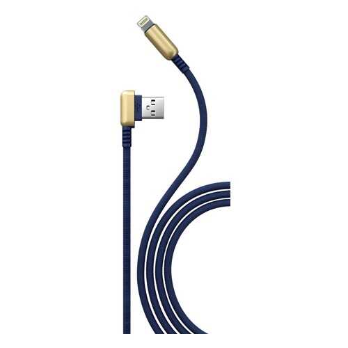 Кабель Red Line Loop USB - Lightning, Blue в Билайн