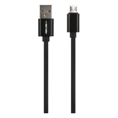 Кабель Red Line USB-micro USB Black в Билайн