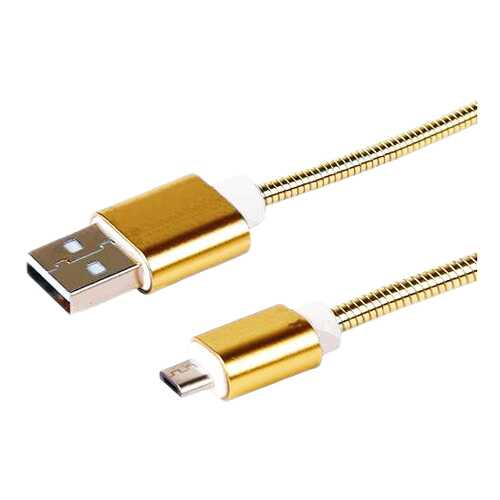Кабель Rexant microUSB 1м Gold в Билайн