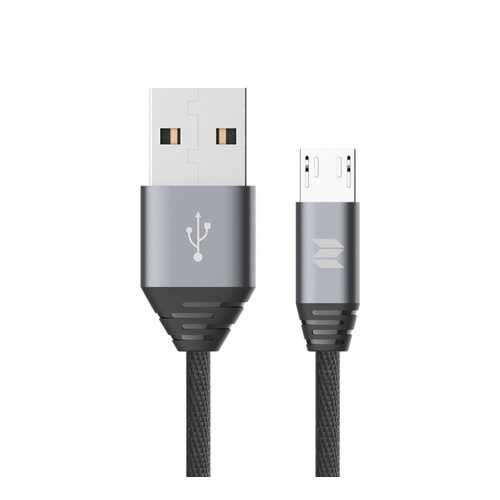 Кабель ROCK M5 Metal microUSB 1м Black в Билайн