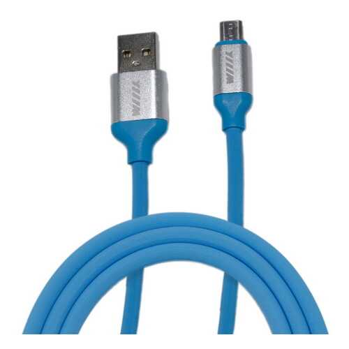 Кабель WIIIX CB120-UMU-10BU microUSB 1,2м Blue в Билайн
