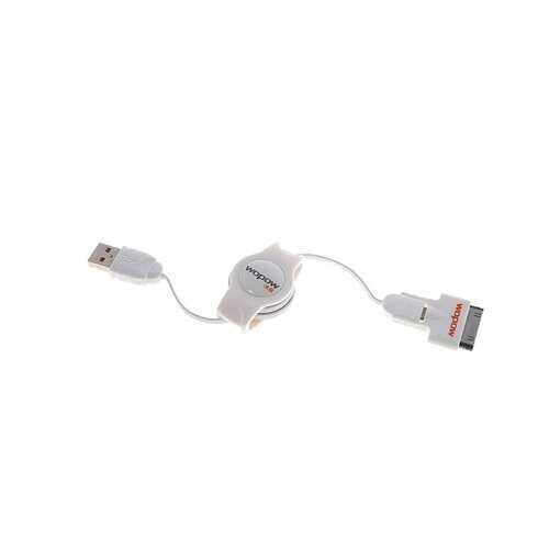 Кабель Wopow LC-001 для iPhone 4/4S 30-pin White в Билайн