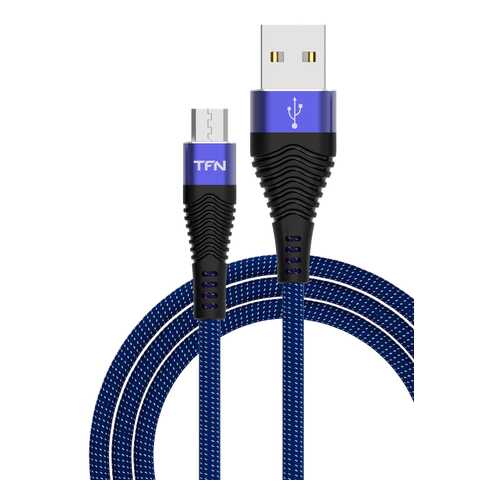 TFN кабель microUSB forza 1.0m blue-blc в Билайн