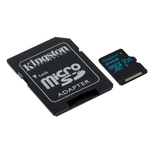 Карта памяти Kingston SDXC Canvas Go SDCG2 64GB в Билайн