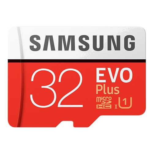 Карта памяти Samsung Micro SDHC EVO Plus MB-MC32GA/RU 32GB в Билайн