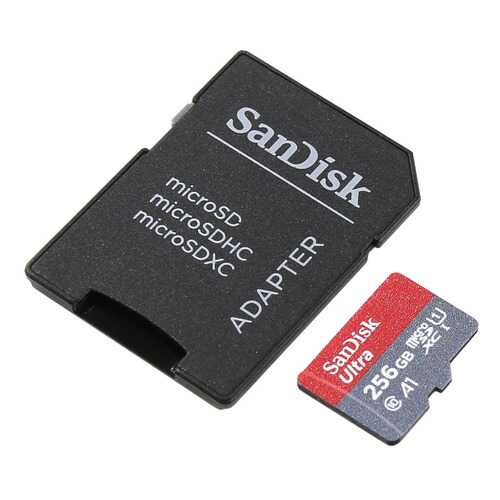 Карта памяти SanDisk Micro SDHC Ultra SDSQUAR-256G-GN6MA 256GB в Билайн