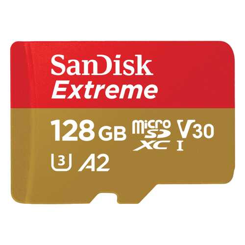 Карта памяти SanDisk Micro SDXC Extreme SDSQXA1-128G-GN6MA 128GB в Билайн