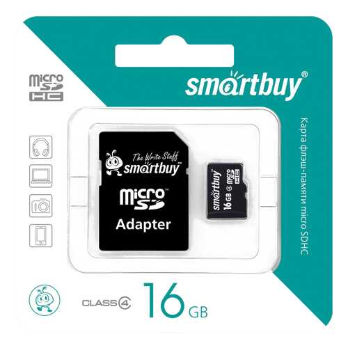 Карта памяти SmartBuy Micro SDHC SB16GBSDCL4 16GB в Билайн