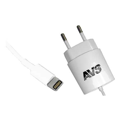 Сетевое зарядное устройство AVS TIP-511 Lightning 1,2A White в Билайн