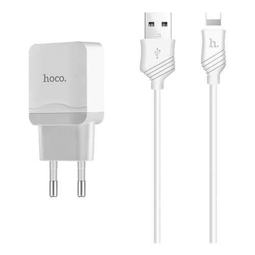 Сетевое зарядное устройство Hoco C22A 1 USB 2,4A White в Билайн