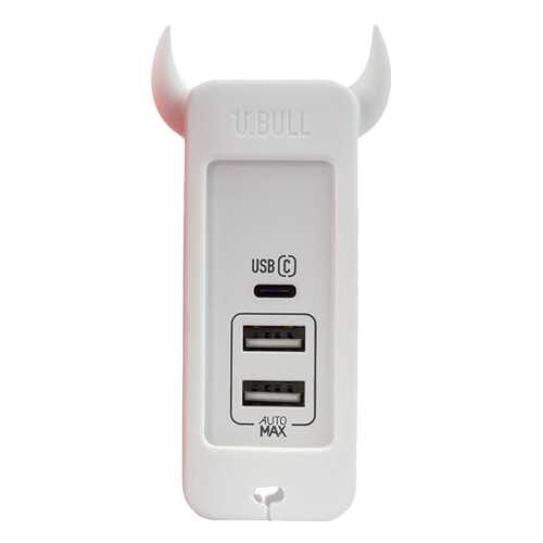 Сетевое зарядное устройство MoMax U.Bull 3 USB 5,4A White в Билайн