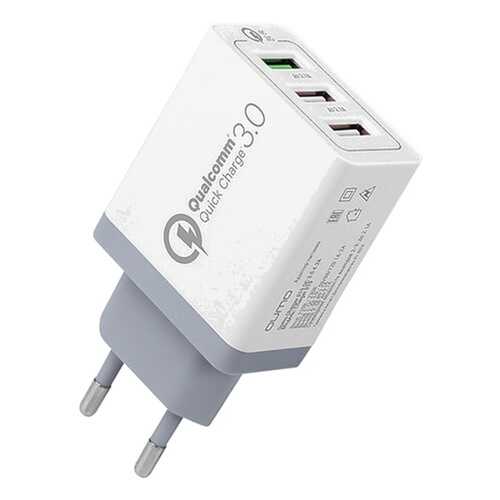 Сетевое зарядное устройство Red Line Tech 3 USB QC 3.0 , White в Билайн