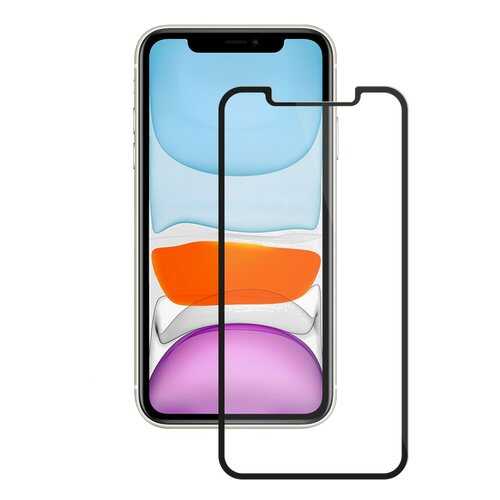 Защитное стекло 3D Deppa Full Glue для Apple iPhone 11 Pro (2019), 0.3 мм, черная рамка в Билайн