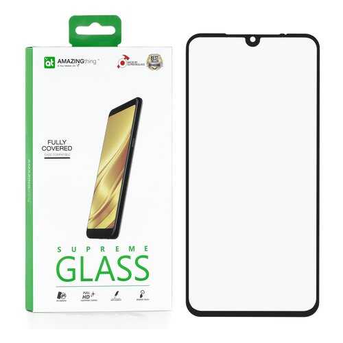 Защитное стекло AMAZINGthing SupremeGlass Full Glue Black 0.3mm для Xiaomi Mi 9 в Билайн