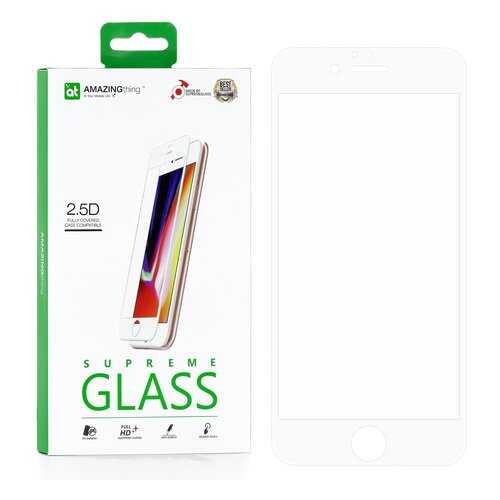 Защитное стекло AMAZINGthing SupremeGlass Full Glue White 0.33mm для Apple iPhone 6/6S в Билайн