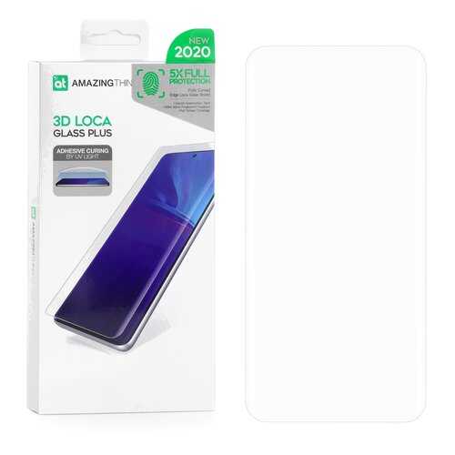 Защитное стекло AMAZINGthing UV-Full Glue 3D Transparent 0.33mm для Samsung Galaxy S20 в Билайн