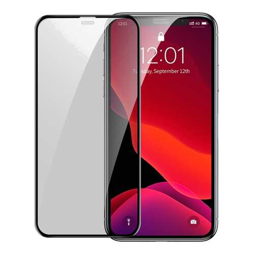 Защитное стекло Baseus Curved Privacy для iPhone XR/11 Black в Билайн
