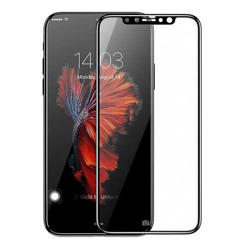 Защитное стекло Baseus для Apple iPhone X Black в Билайн