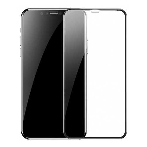 Защитное стекло Baseus для Apple iPhone XS Max Black в Билайн