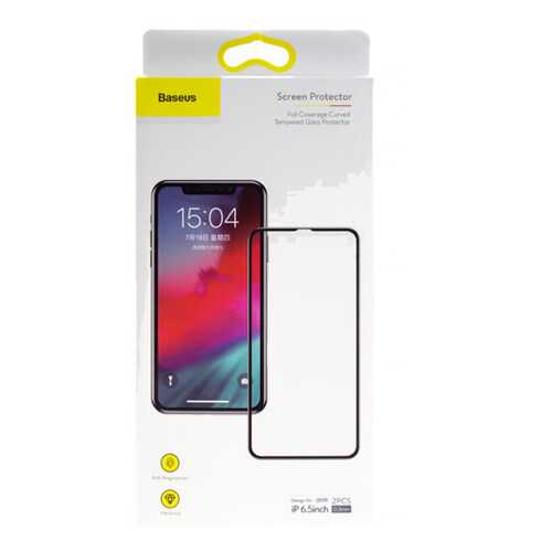 Защитное стекло Baseus Screen Protector Full Coverage Tempered Glass для Iphone 11 Pro Max в Билайн