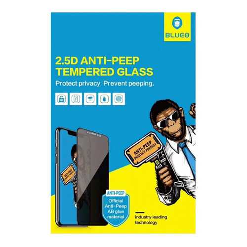 Защитное стекло Blueo 2.5D Silk full cover Anti-peep для iPhone 11 Pro /X/Xs (Black) в Билайн