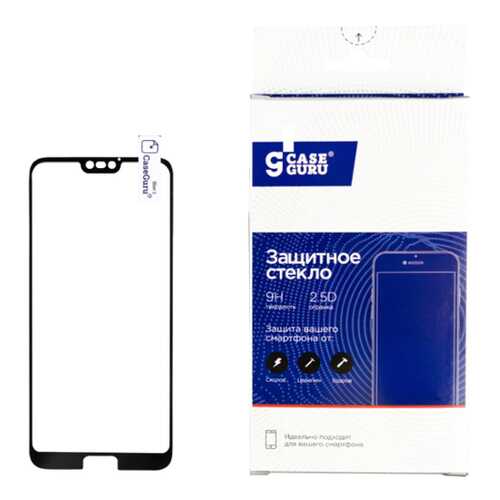 Защитное стекло для смартфона CaseGuru Glue Full Screen для Apple iPhone 7/8 Black в Билайн