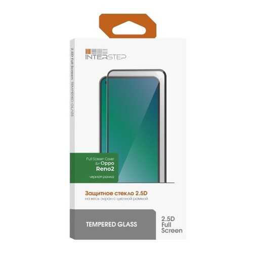 Защитное стекло для смартфона InterStep FSC для Оppo Reno2 Black в Билайн