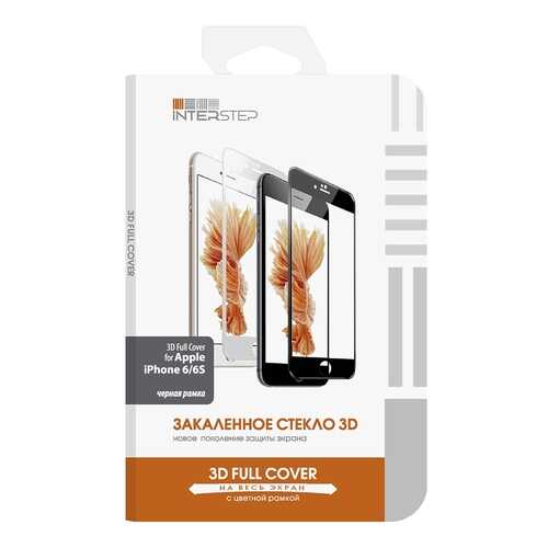 Защитное стекло InterStep для Apple iPhone 6/iPhone 6S Black в Билайн