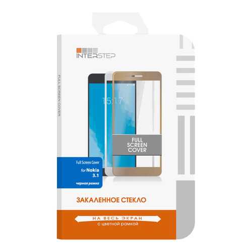 Защитное стекло InterStep для Nokia 3.1 (2018) Black в Билайн
