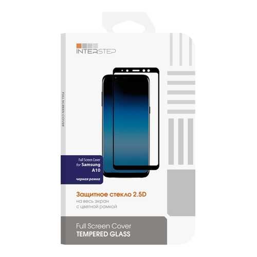 Защитное стекло InterStep для Samsung Galaxy A10 Black в Билайн