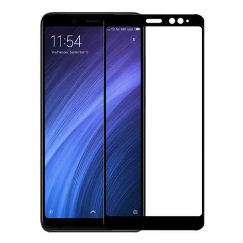 Защитное стекло InterStep для Xiaomi Redmi Note 6 Black в Билайн