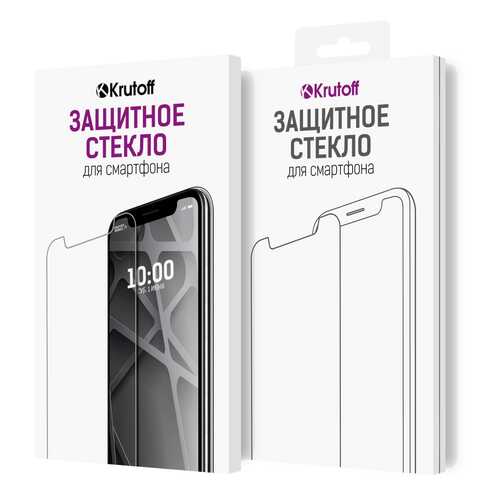 Защитное стекло Krutoff Full Glue для Xiaomi Redmi Note 6 Black в Билайн
